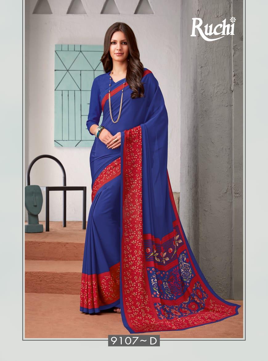 Ruchi Sarees Virasat Silk 9107D