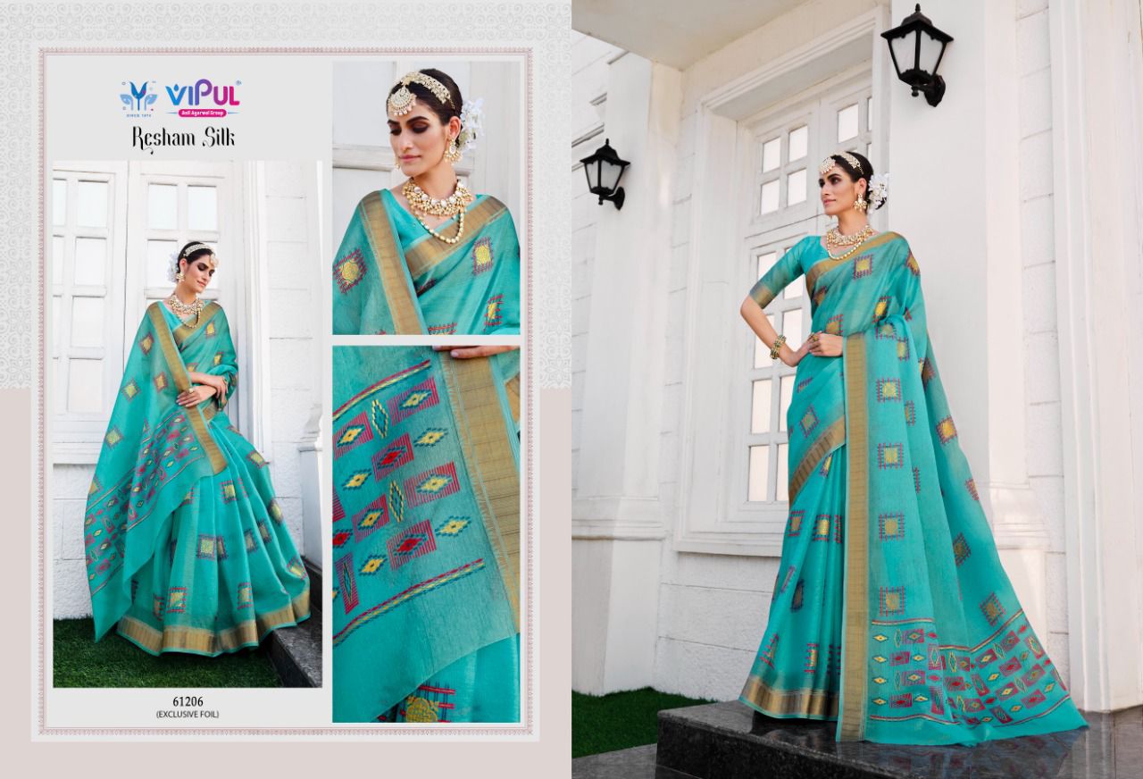 Vipul Fashion Resham Silk 61206