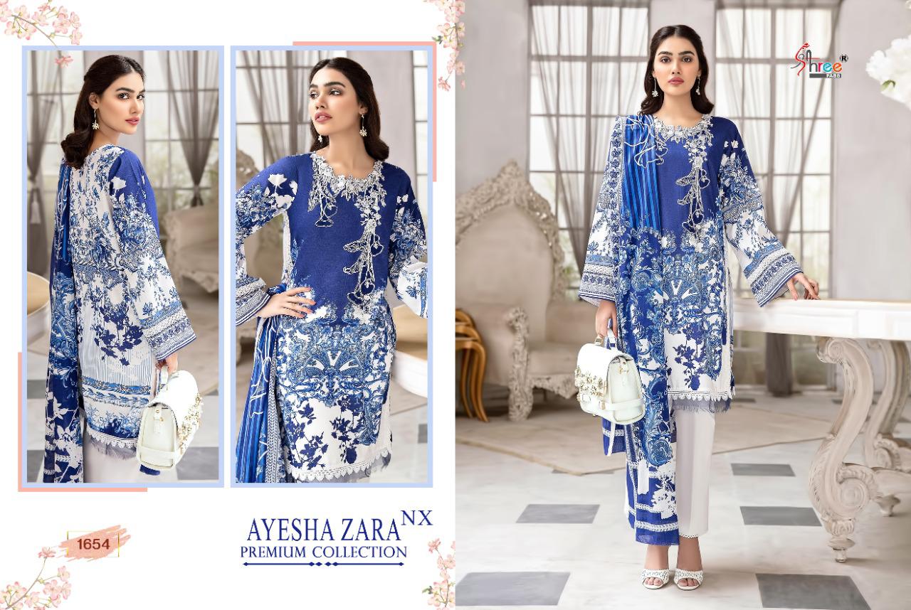 Shree Fab Ayesha Zara Nx Premium Collection 1654