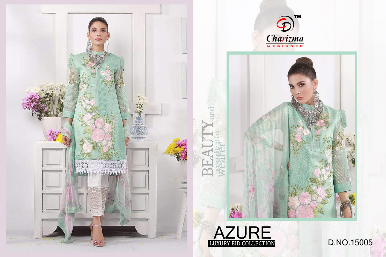 Charizma Designer Azure Luxury Eid Collection 15005