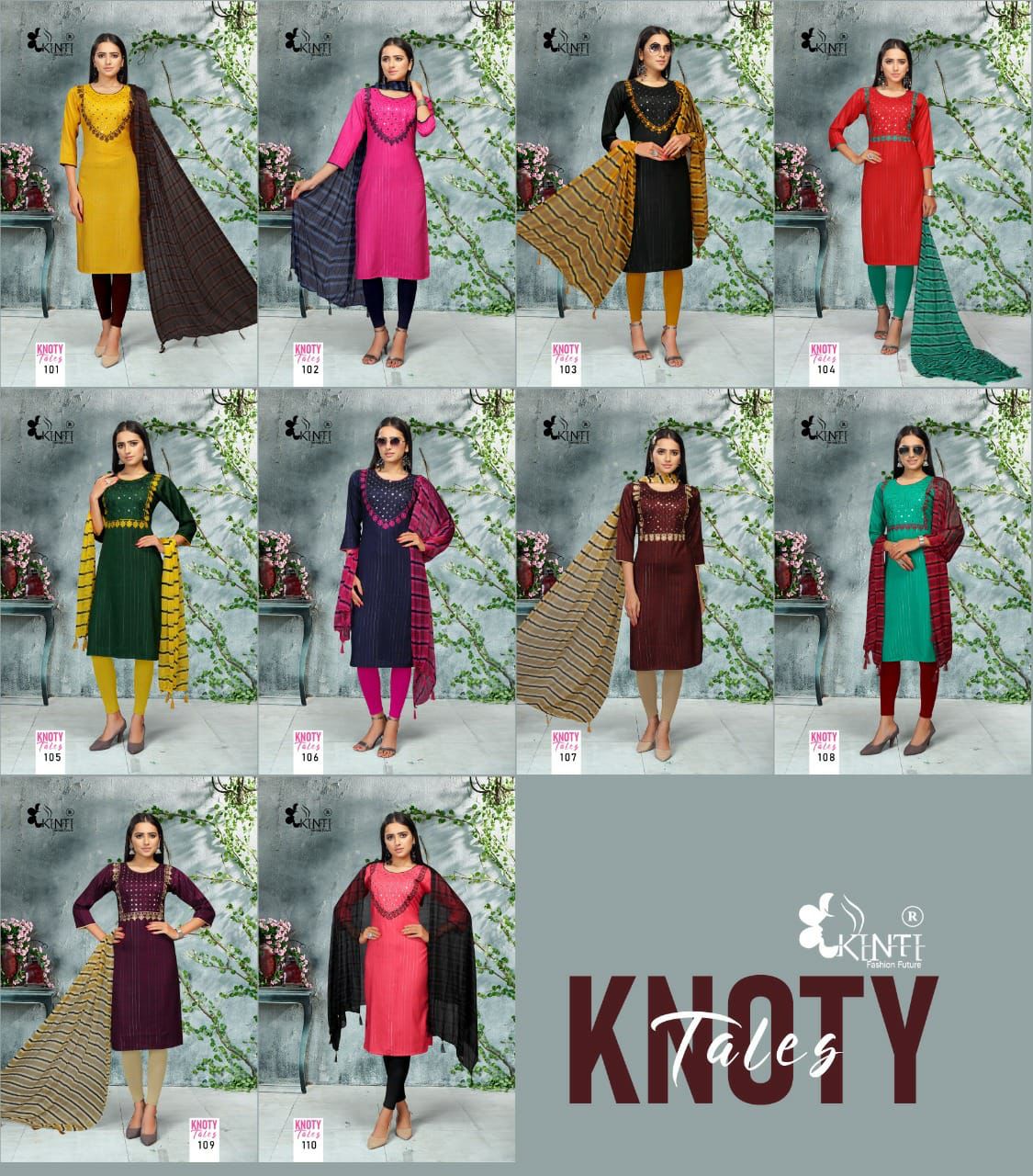 Kinti Fashion Knoty Tales 101-110