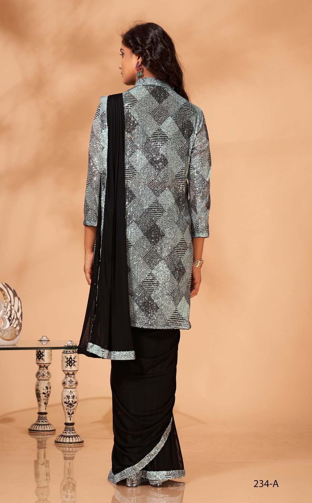 Aamoha Trendz Ready Made Designer Saree 234-A