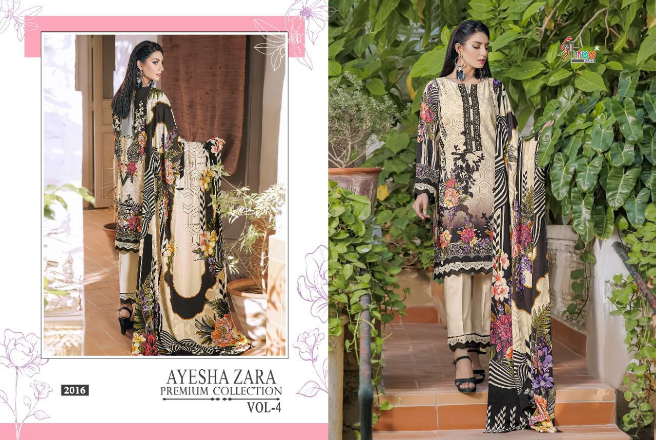 Shree Fab Ayesha Zara Premium Collection 2016