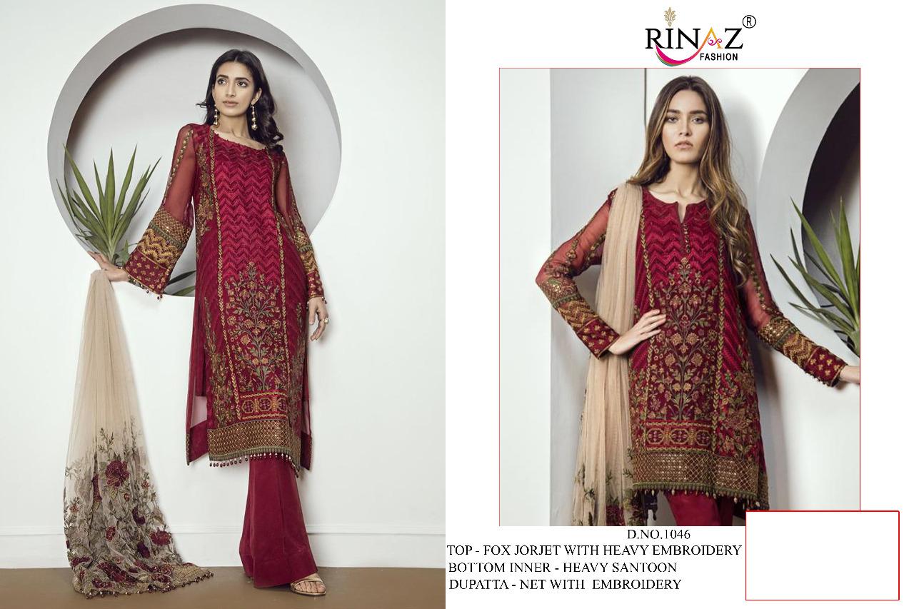 Rinaz Fashion Hit Designs Suits Collection 1046