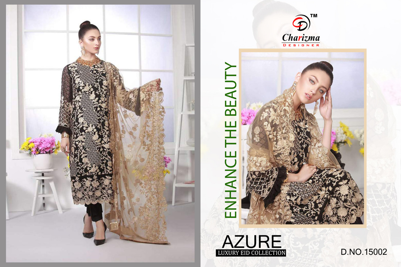 Charizma Designer Azure Luxury Eid Collection 15002