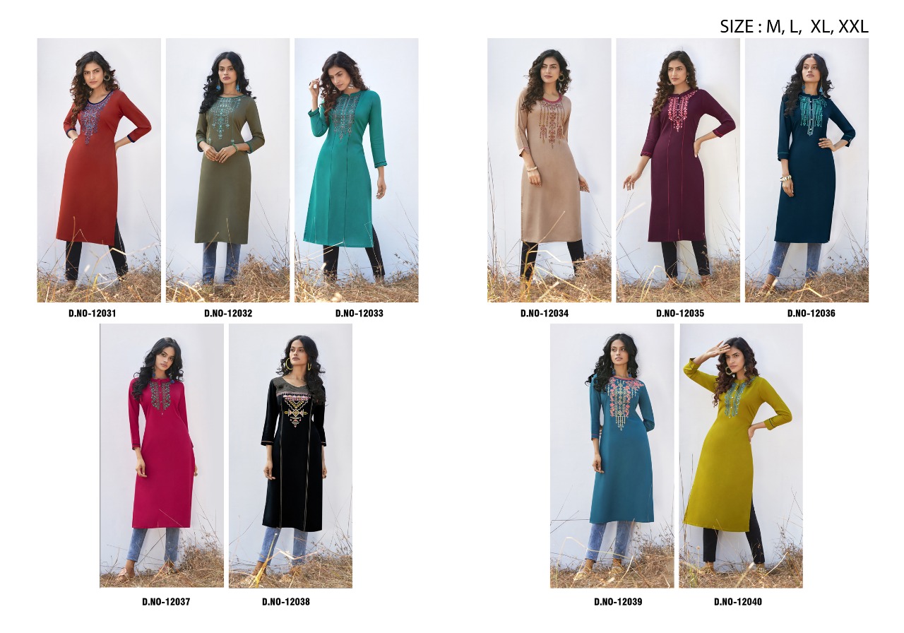 Kajree Fashion Kalaroop Lily 12031-12040