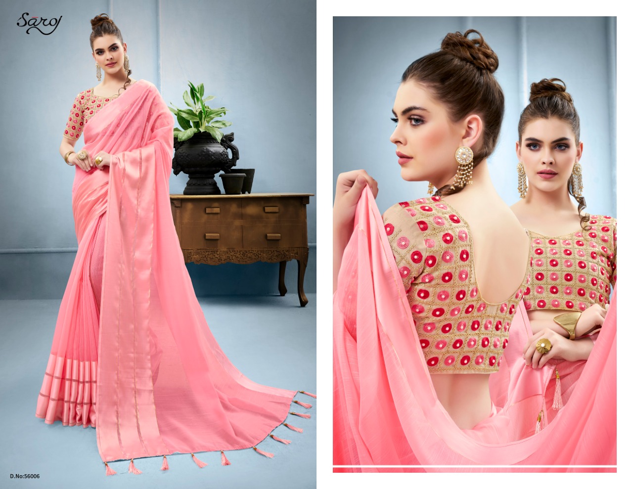 Saroj Saree Premium Silk 56006