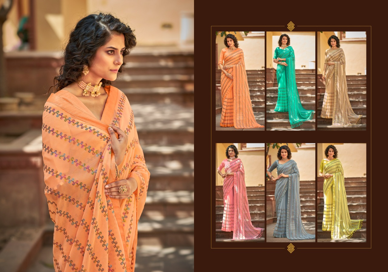 YNF Saree Malhotra Sequence Colors 