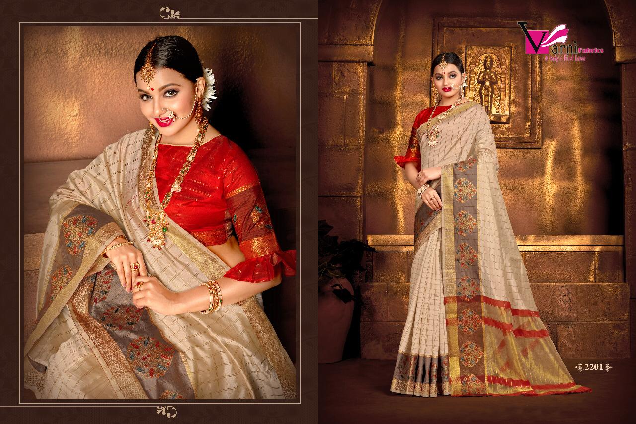 Varni Fabrics Kalyani Silk 2201