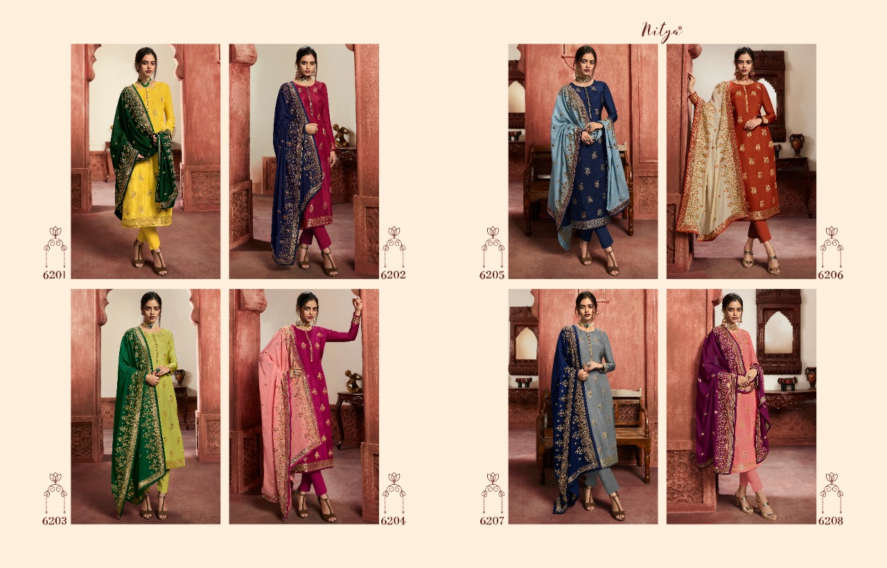 LT Fabrics Nitya 6201-6208