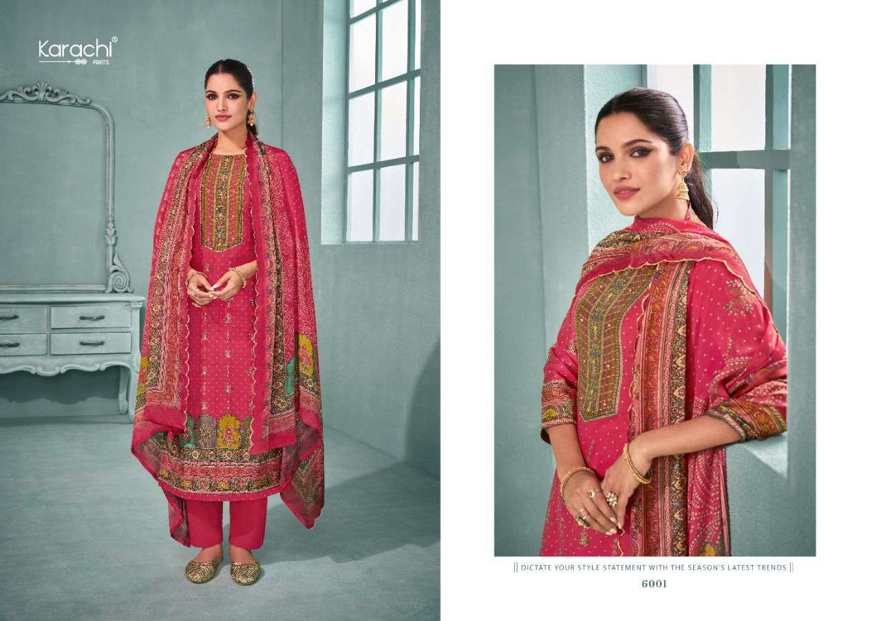 Kesar Zara Queen Viscose Pashmina Dress Material