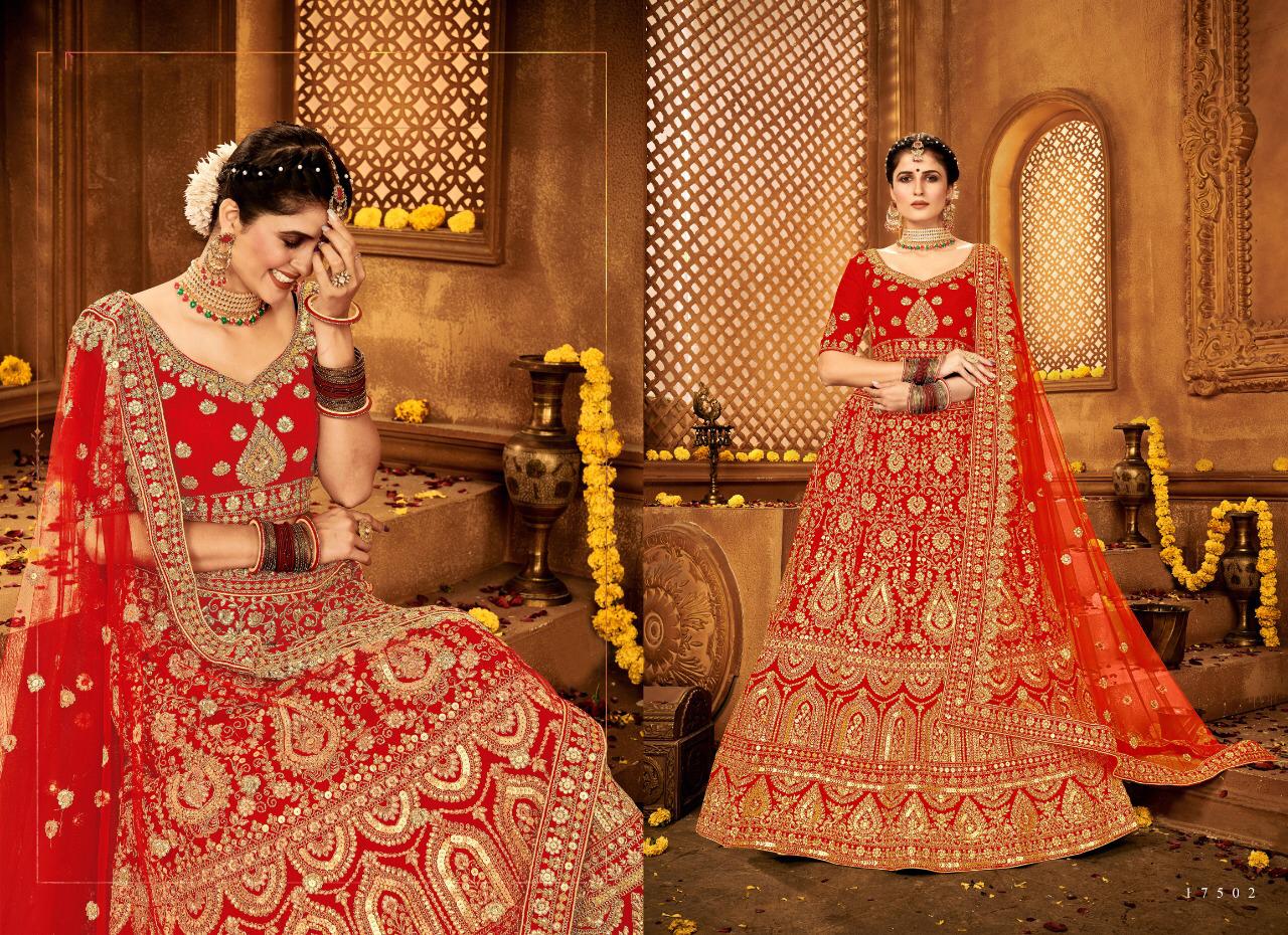 Bridal Designer Lehenga Choli 17502