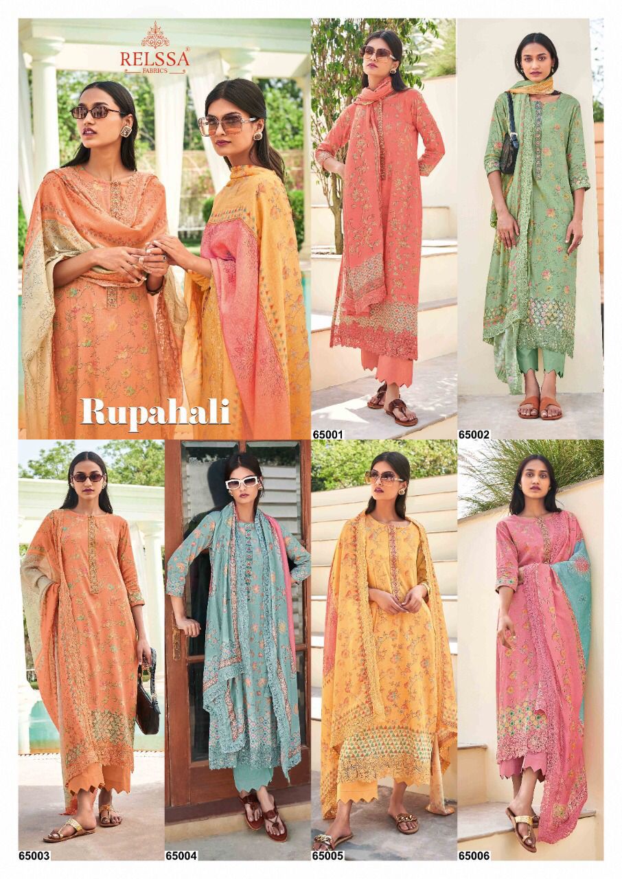 Relssa Fabrics Rupahali 65001-65006