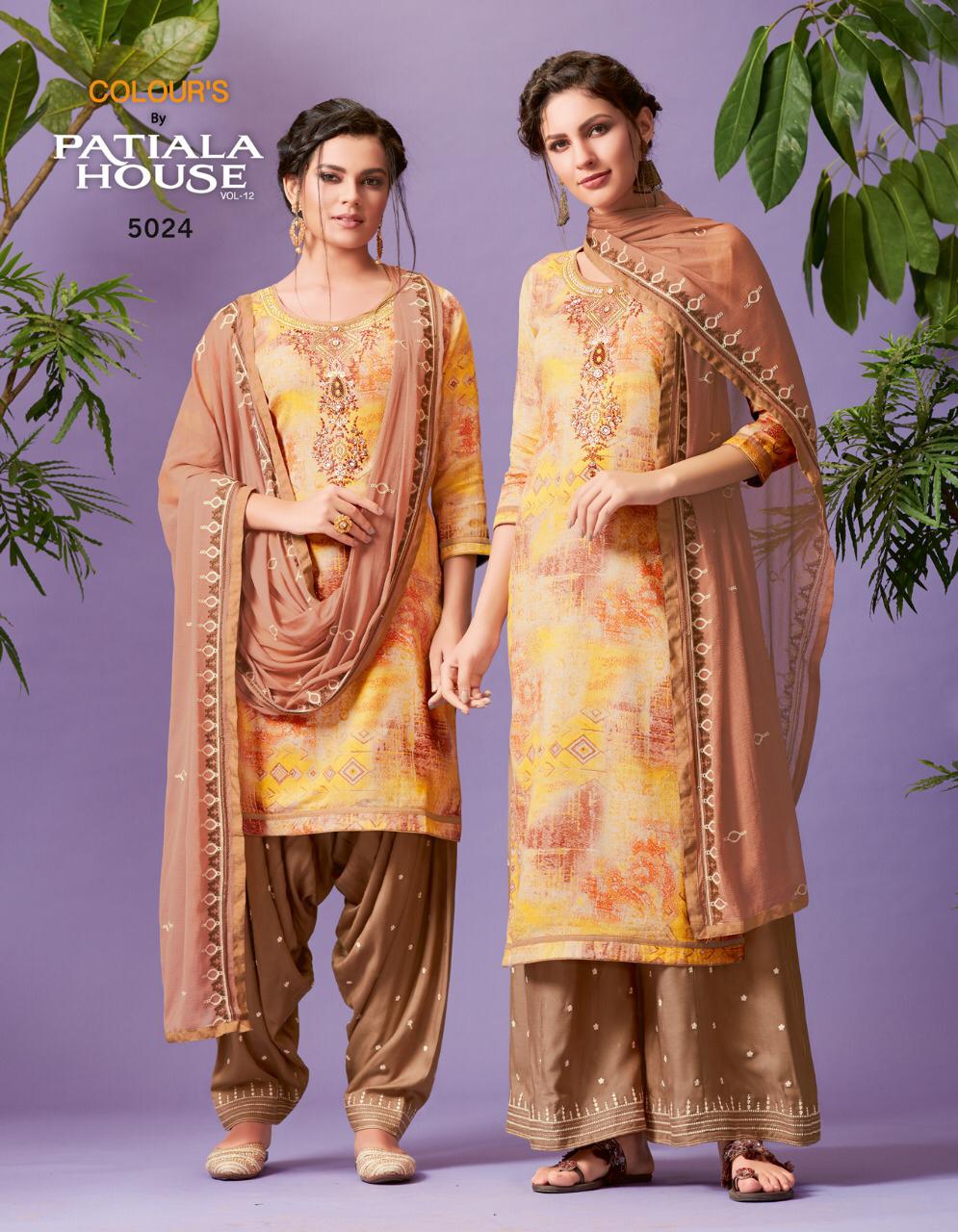 Kessi Fabrics Colours By Patiyala House 5024