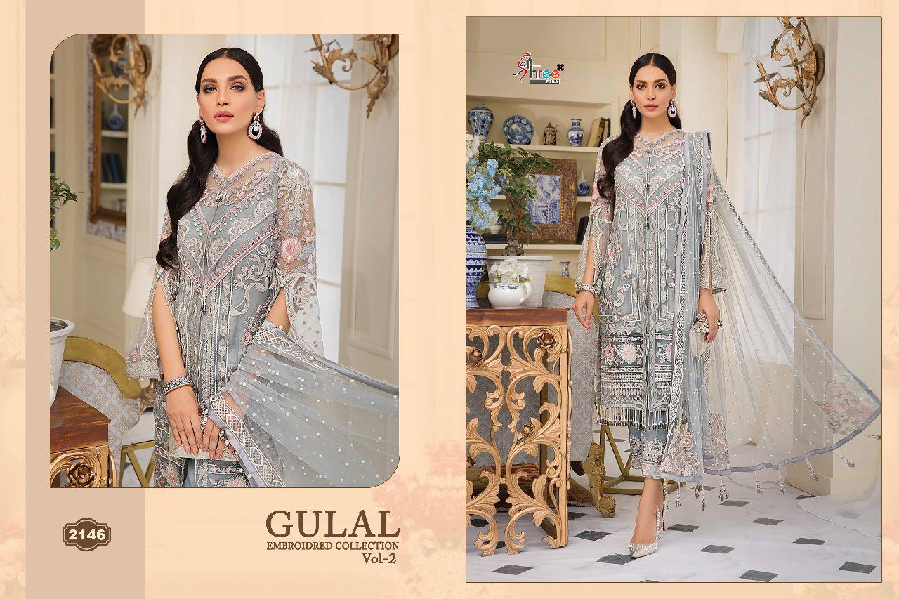 Shree Fabs Gulal Embroidered Collection 2146