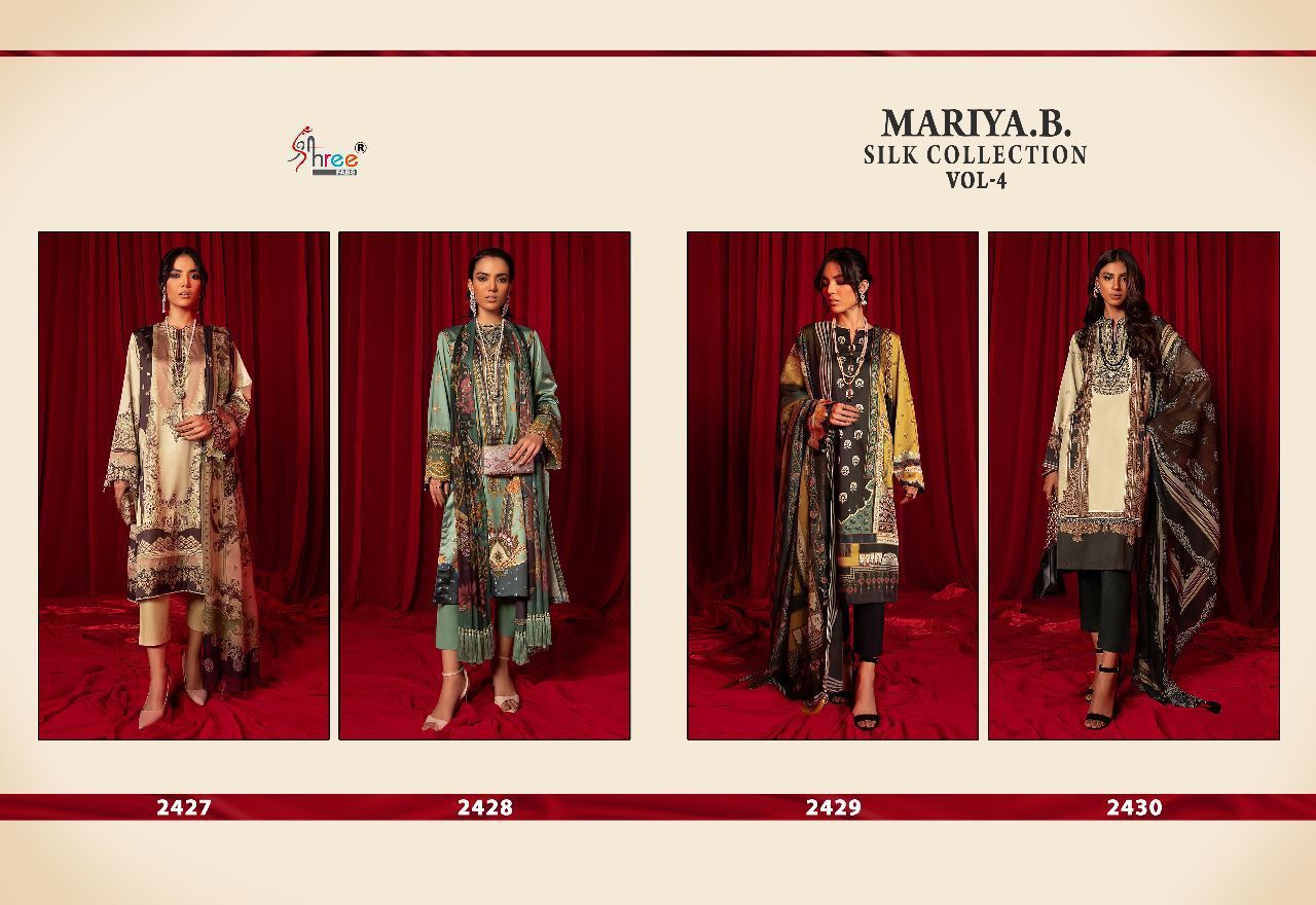 Shree Fab Mariya.B. Silk Collection 2427-2430