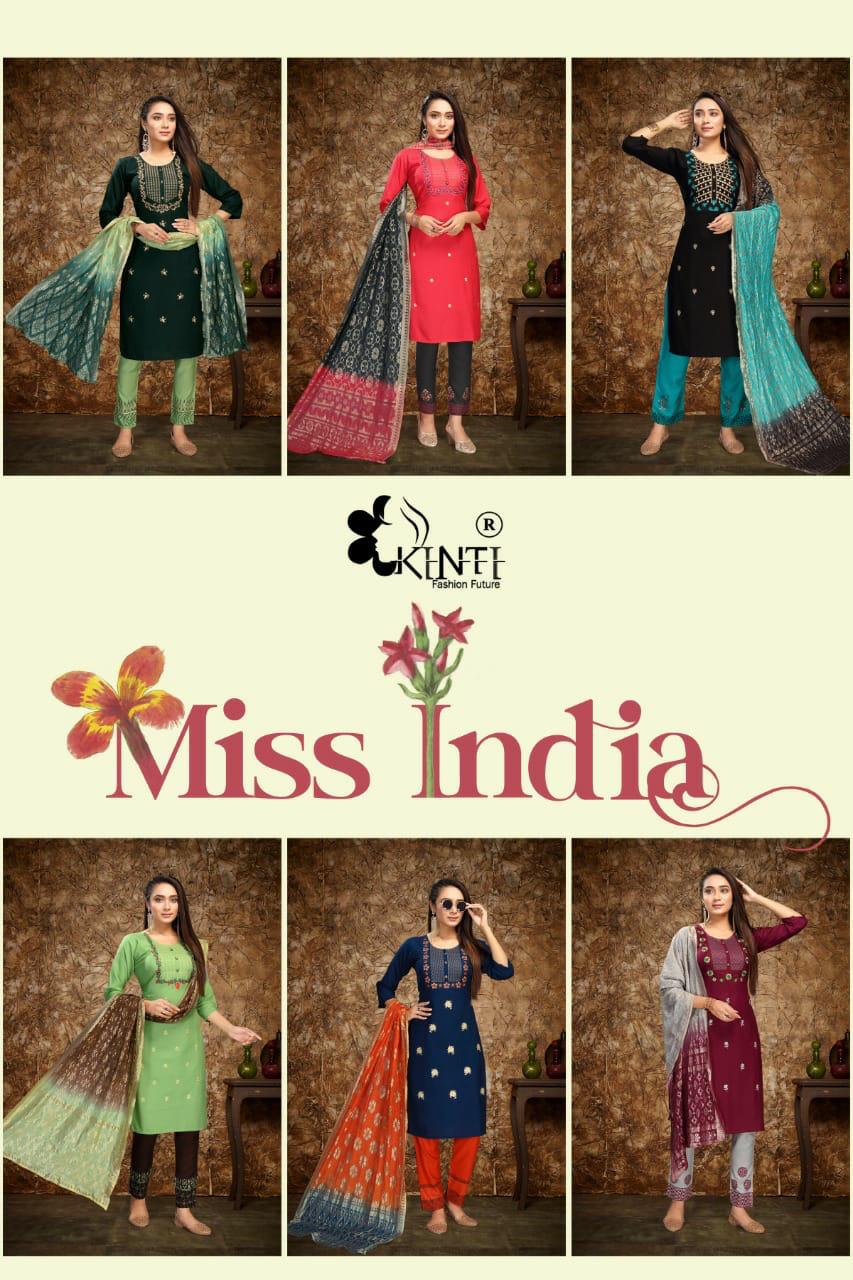 Kinti Fashion Miss India 101-106
