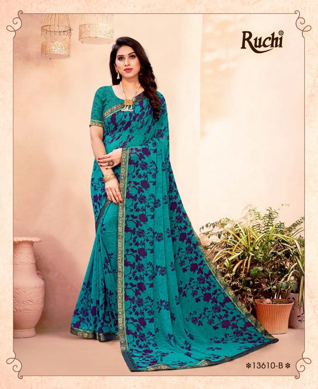 Ruchi Saree Aruni 13610-B