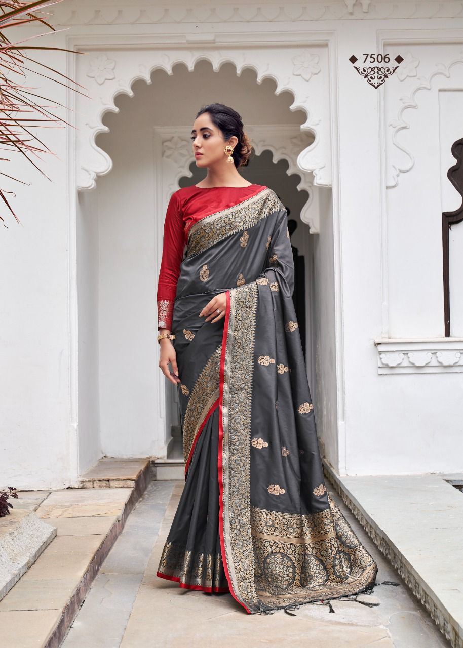Rajyog Fabrics Ananya Silk 7506