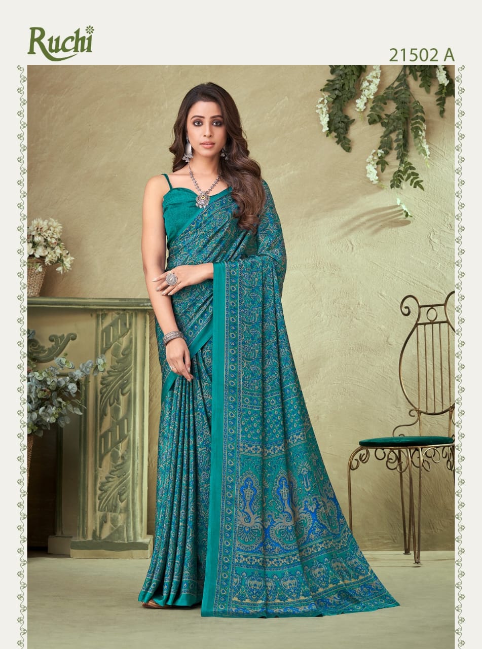 Ruchi Saree Vivanta Silk 16th Edition 21502-A