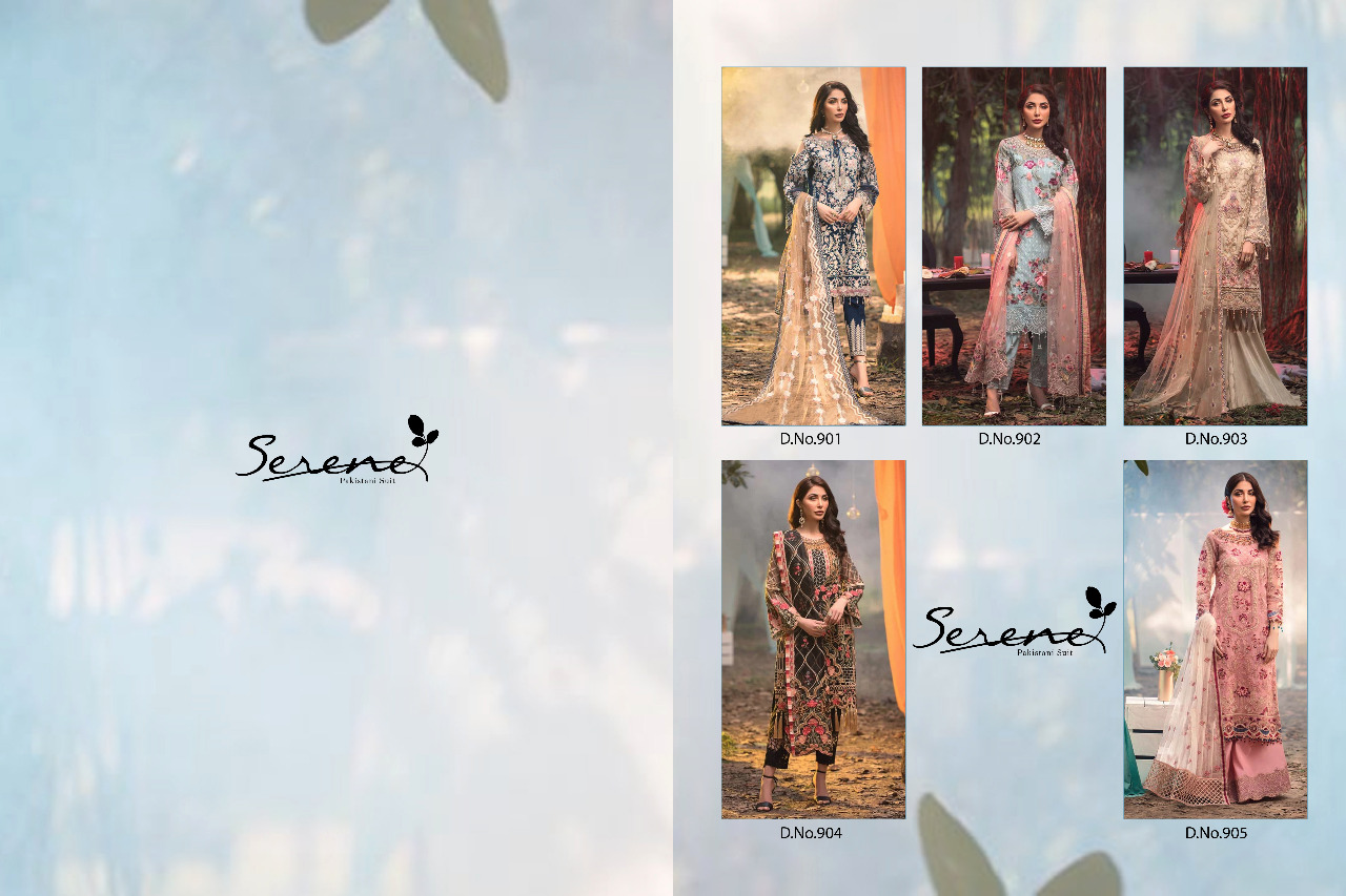 Serene Pakistani Suits Adan's Melody 901-905