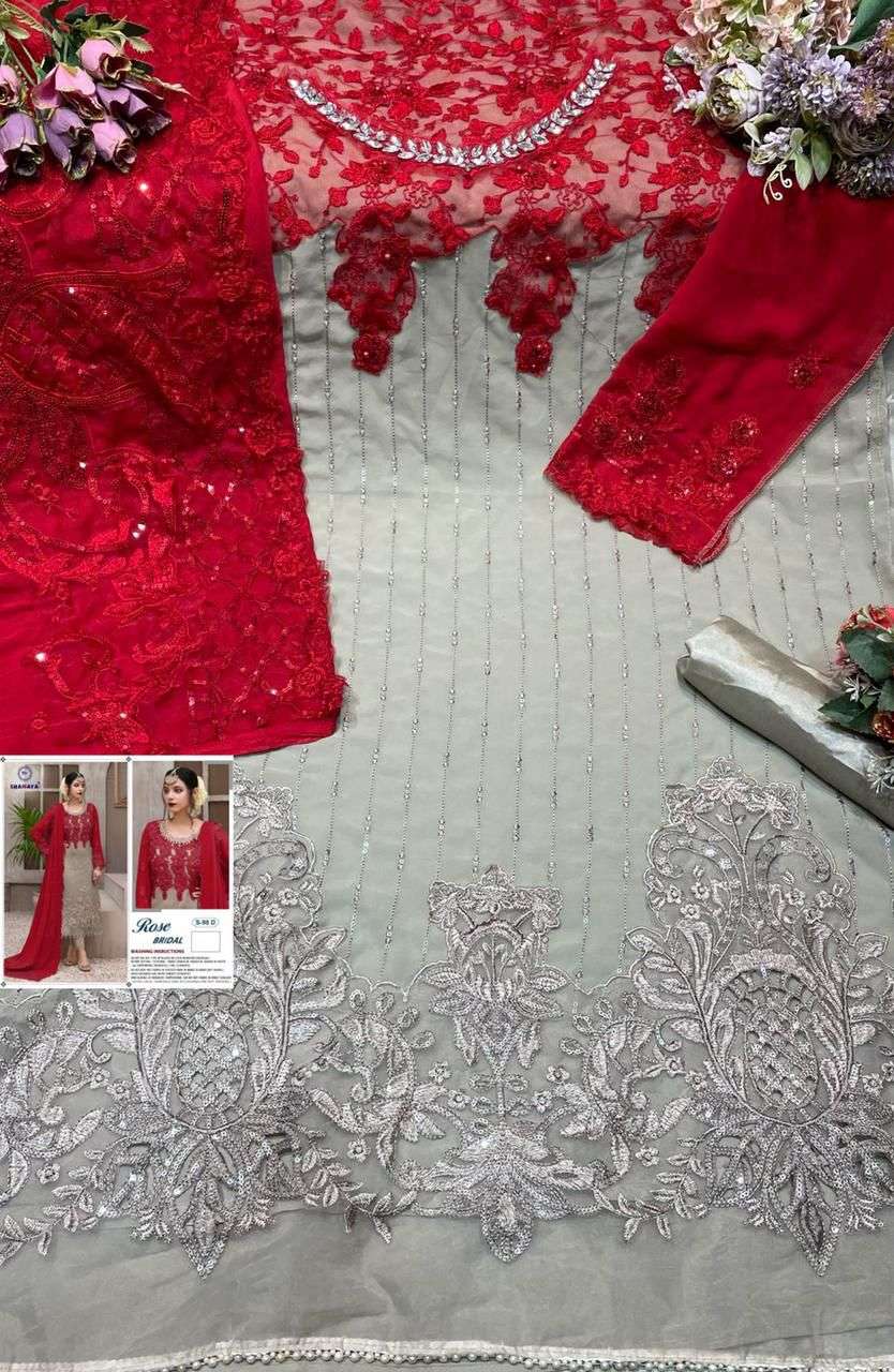 Shanaya Fashion Rose Bridal Edition S-98-D