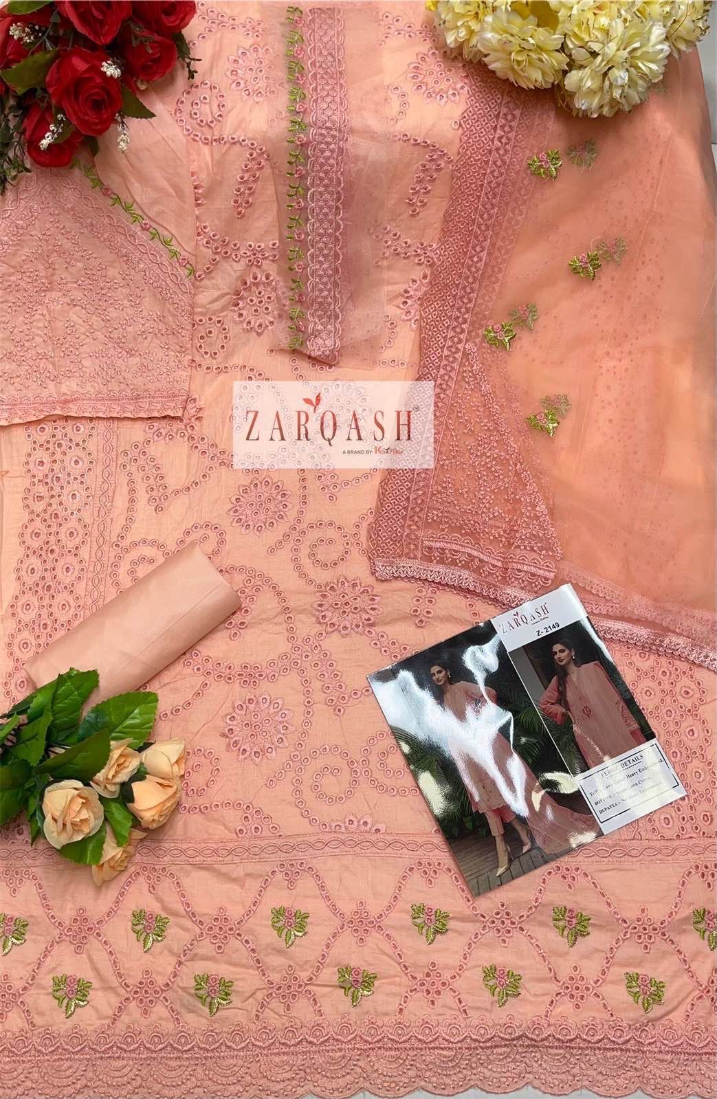 Zarqash Chikankari Z-2149