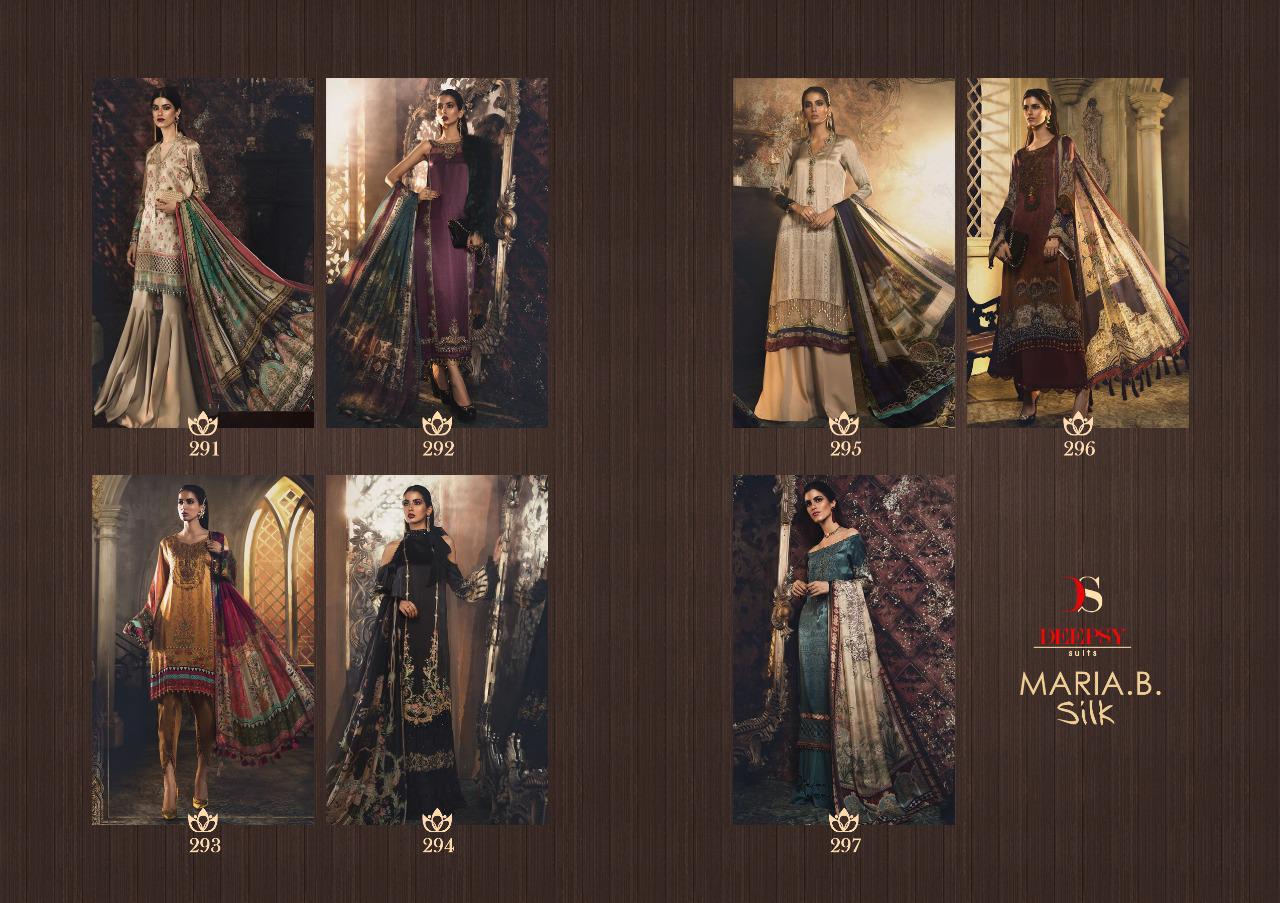 Deepsy Suits Mariya B Silk 291-297