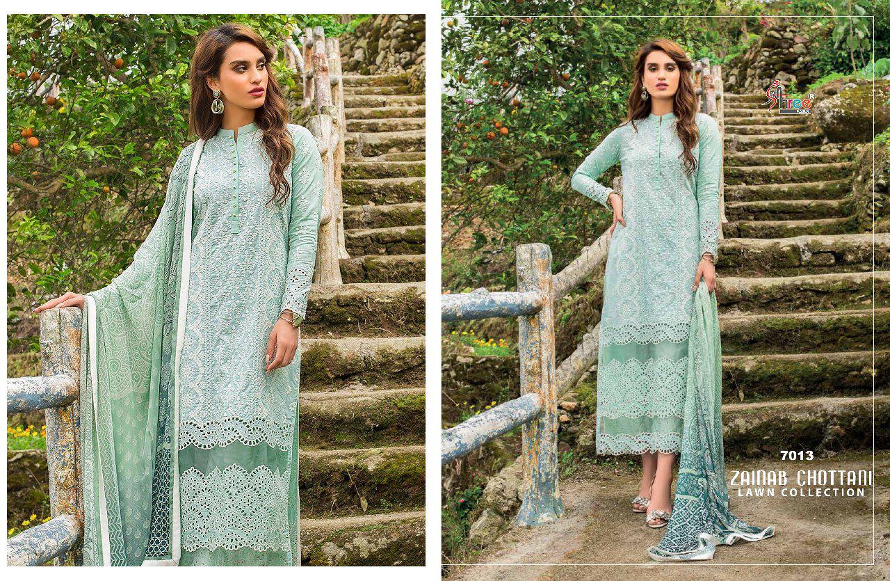 Shree Fabs Zainab Chottani Lawn Collection 7013