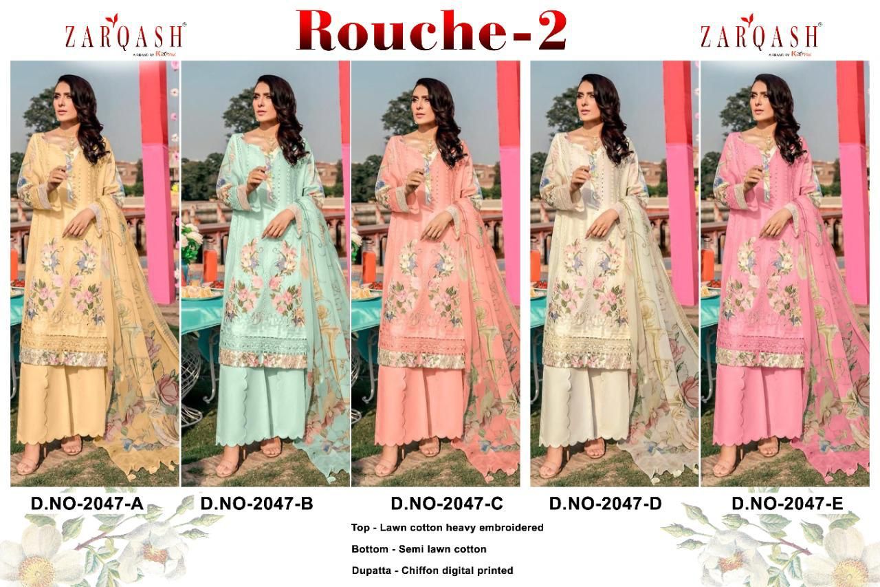 Zarqash Rouche Z-2047 Colors 