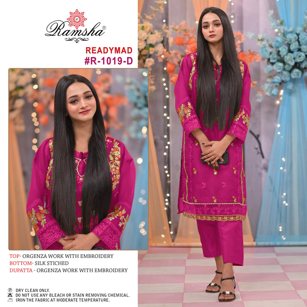 Ramsha Suit Ready Made R-1019-D