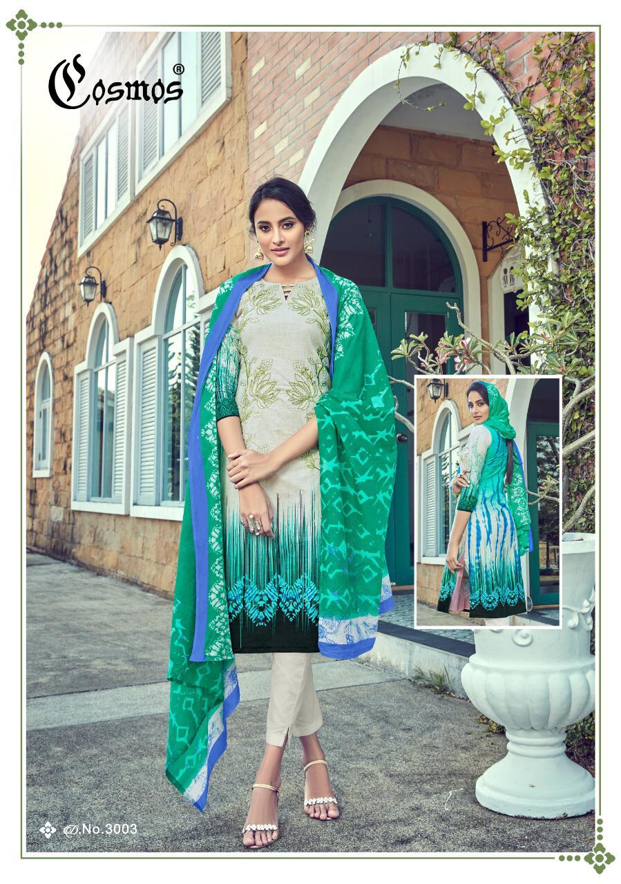 Cosmos Fashion Saadia Noor Lawn Collection 3003