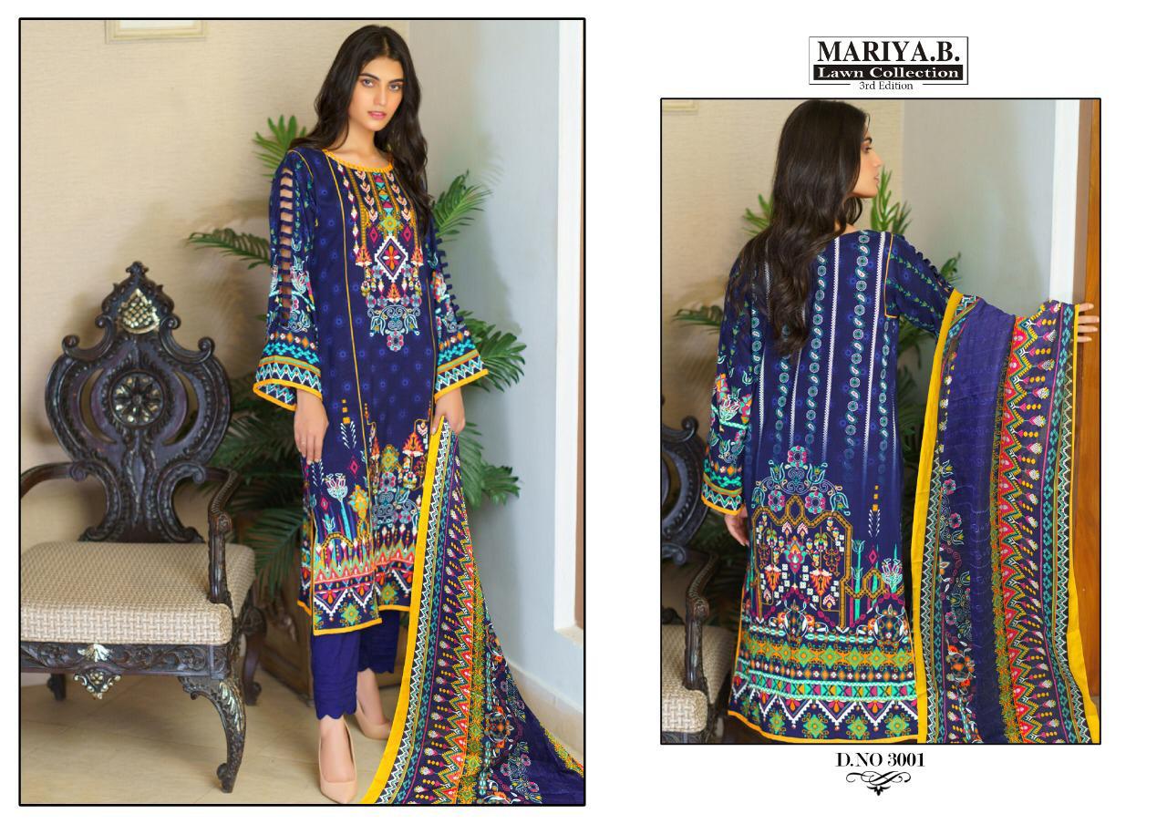 Maria B Lawn Collection 3RD Edition 3001