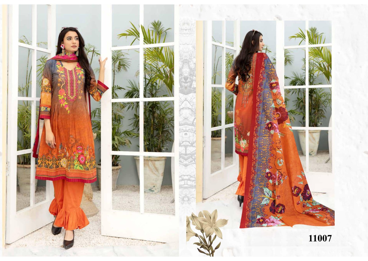 Iris Vol-11 Karachi Cotton 11007