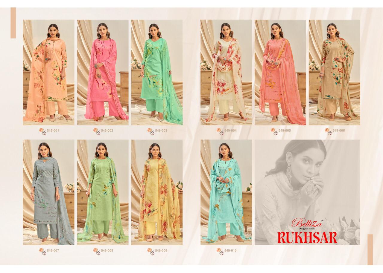 Belliza Designer Rukhsar 549-001 to 549-010