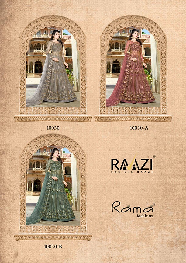 Rama Fashions Raazi Aroos 10030 Colors