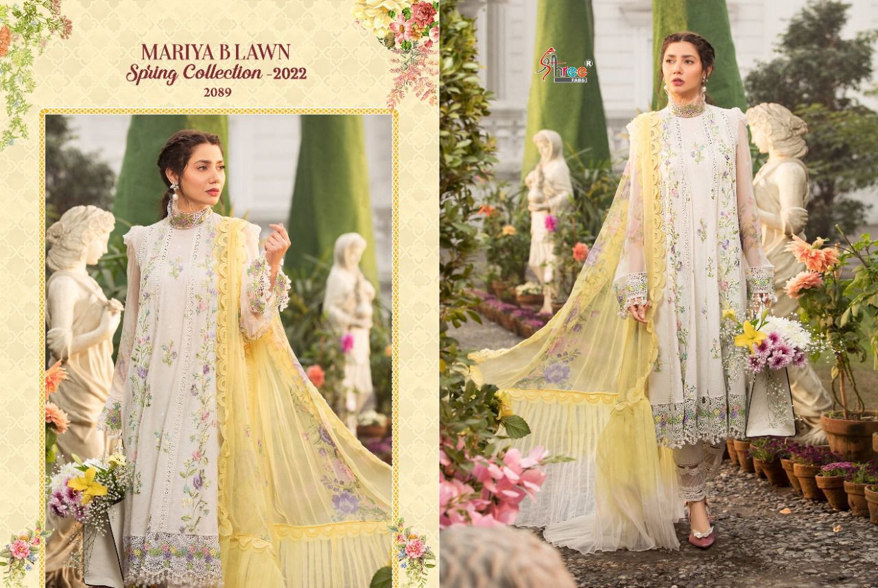 Shree Fab Mariya B Lawn Spring Collection 2089