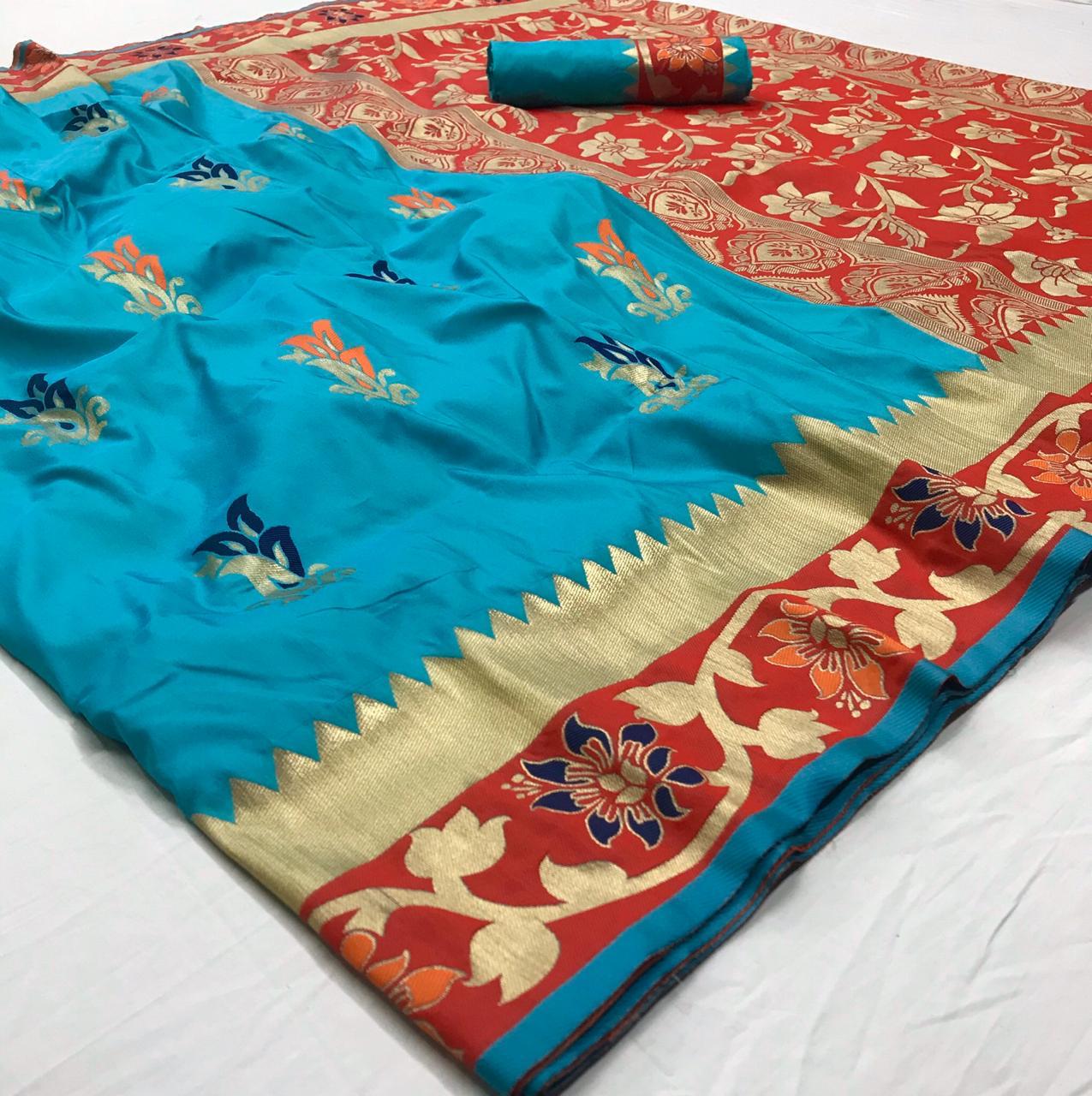 Rajyog Fabrics Aakansha Silk 1001