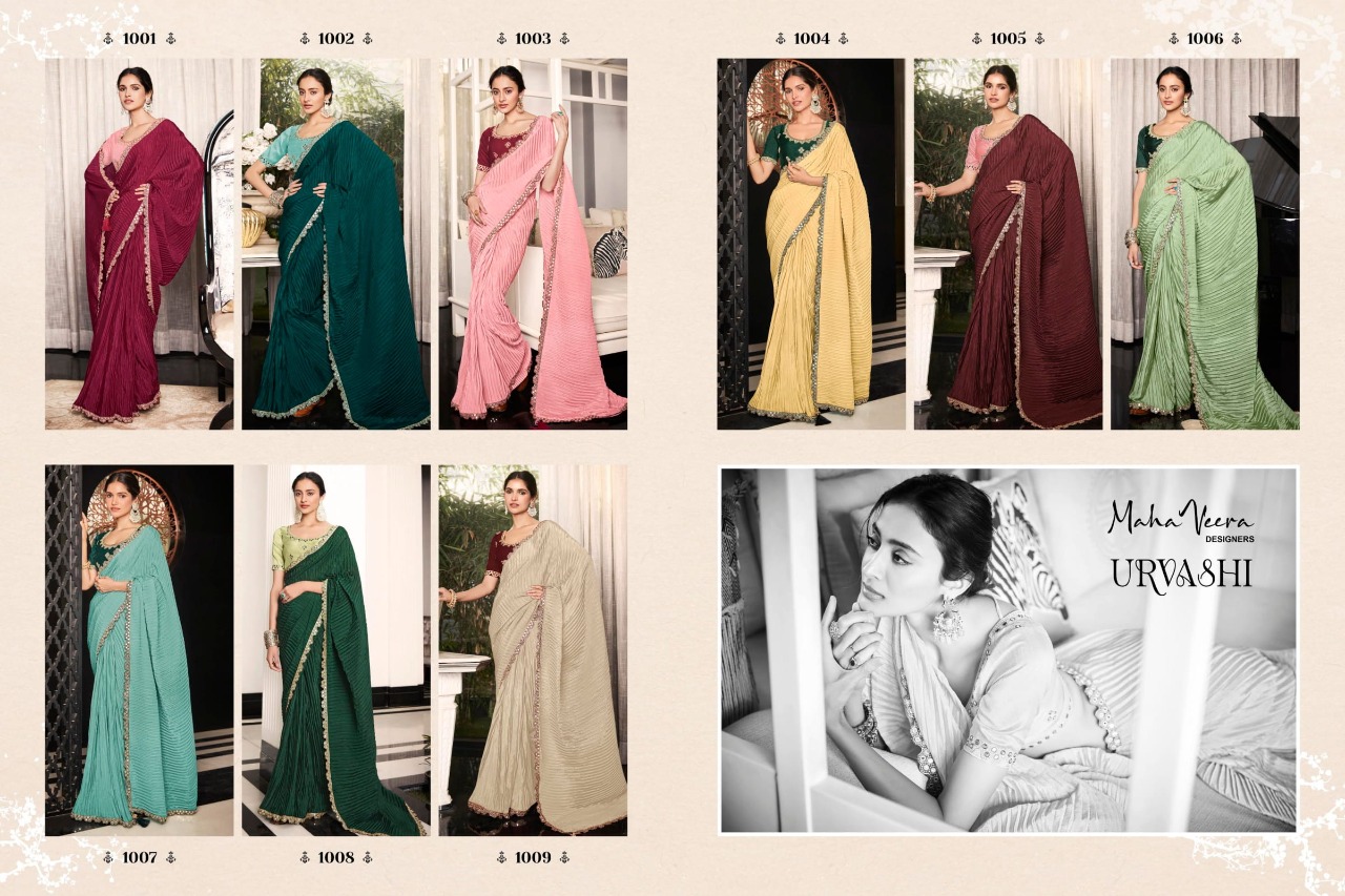 Mahaveera Designers Urvashi 1001-1009