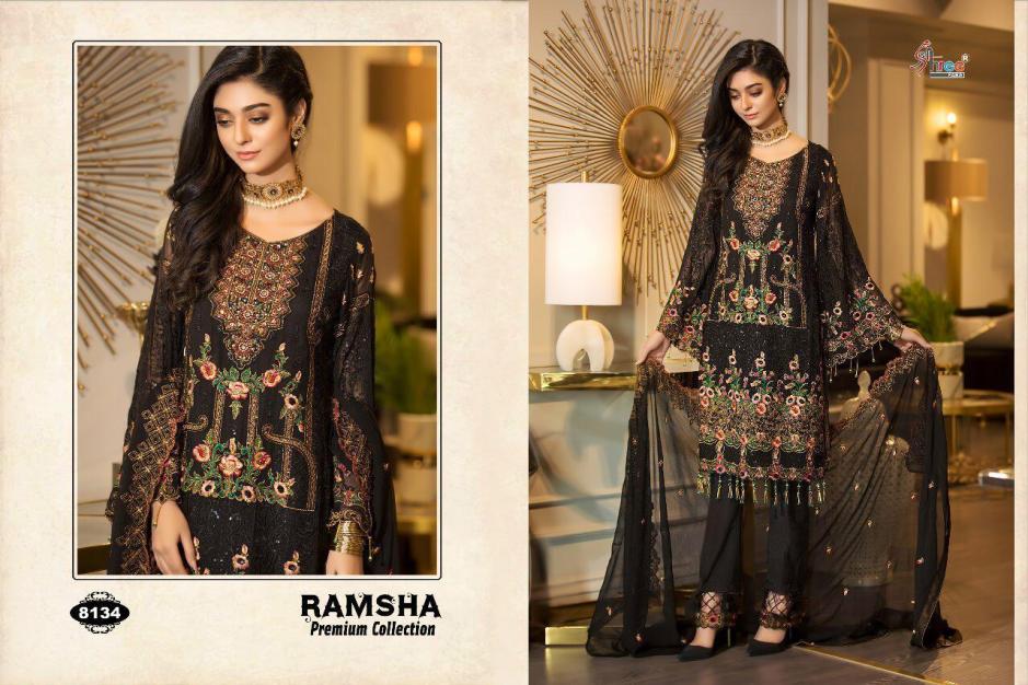 Shree Fabs Ramsha Premium Collection 8134