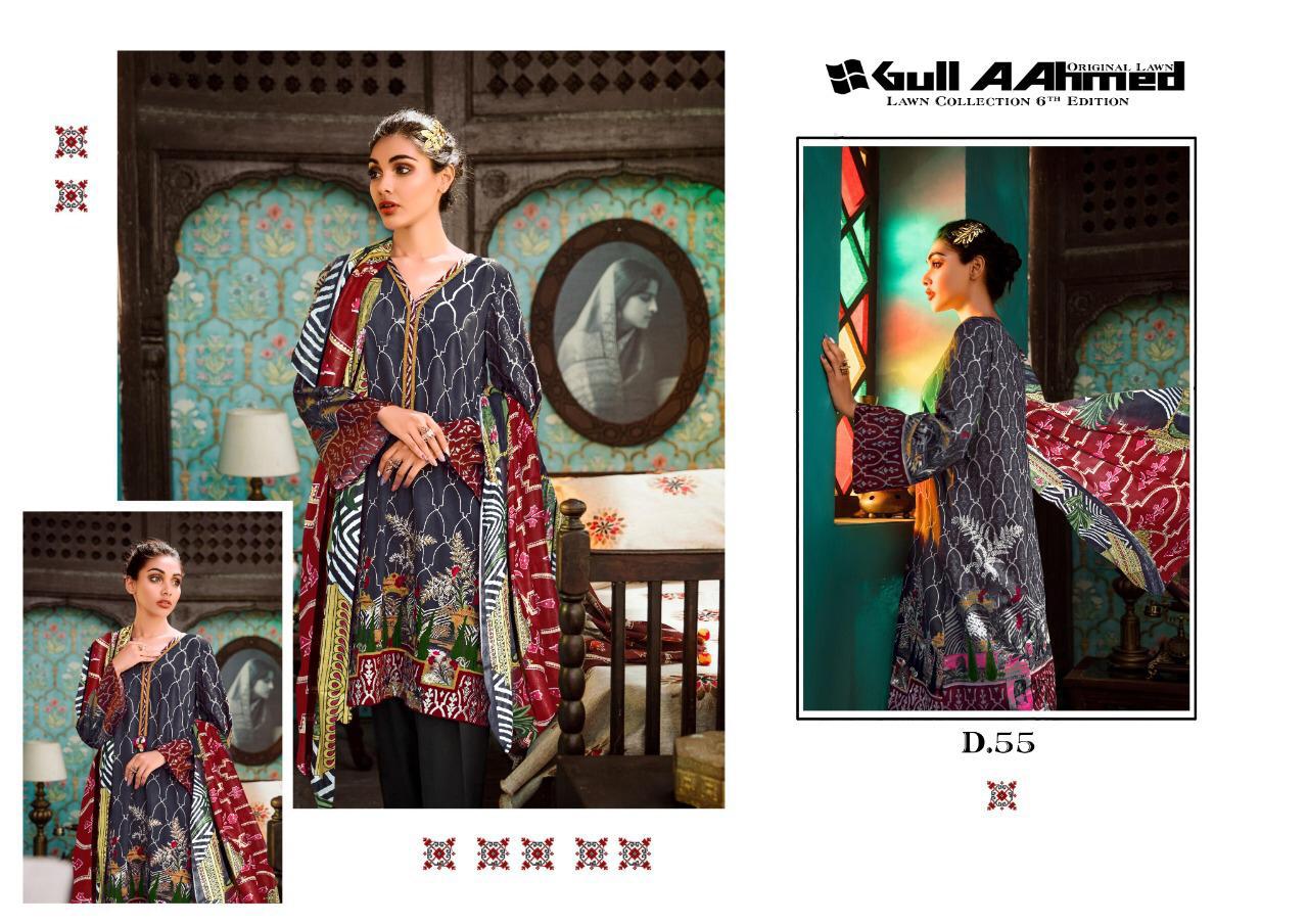 Gull Aahmed Lawn Collection D-55