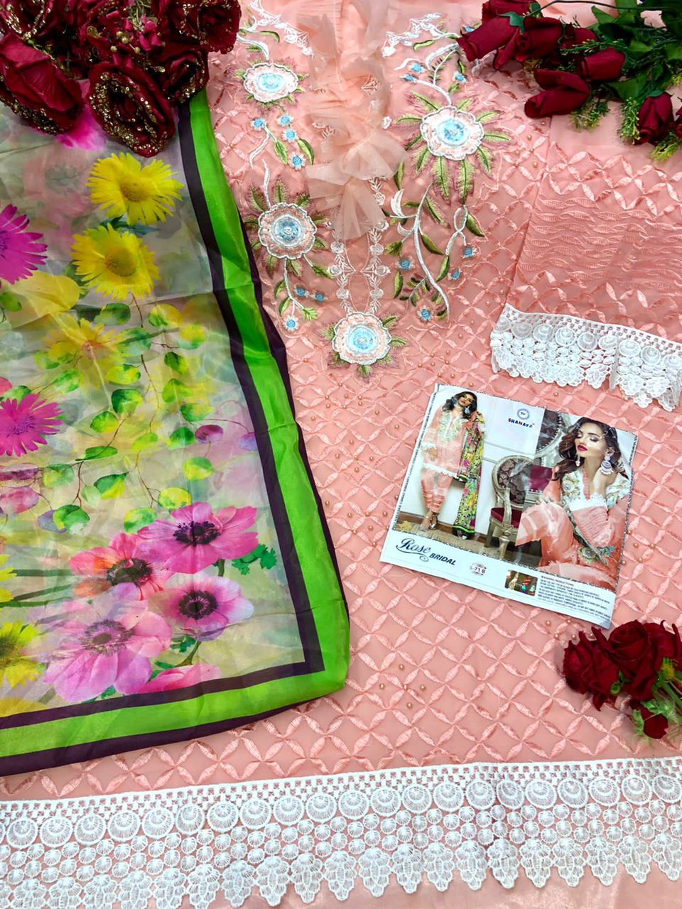 Shanaya Fashion Rose Bridal S-71-B