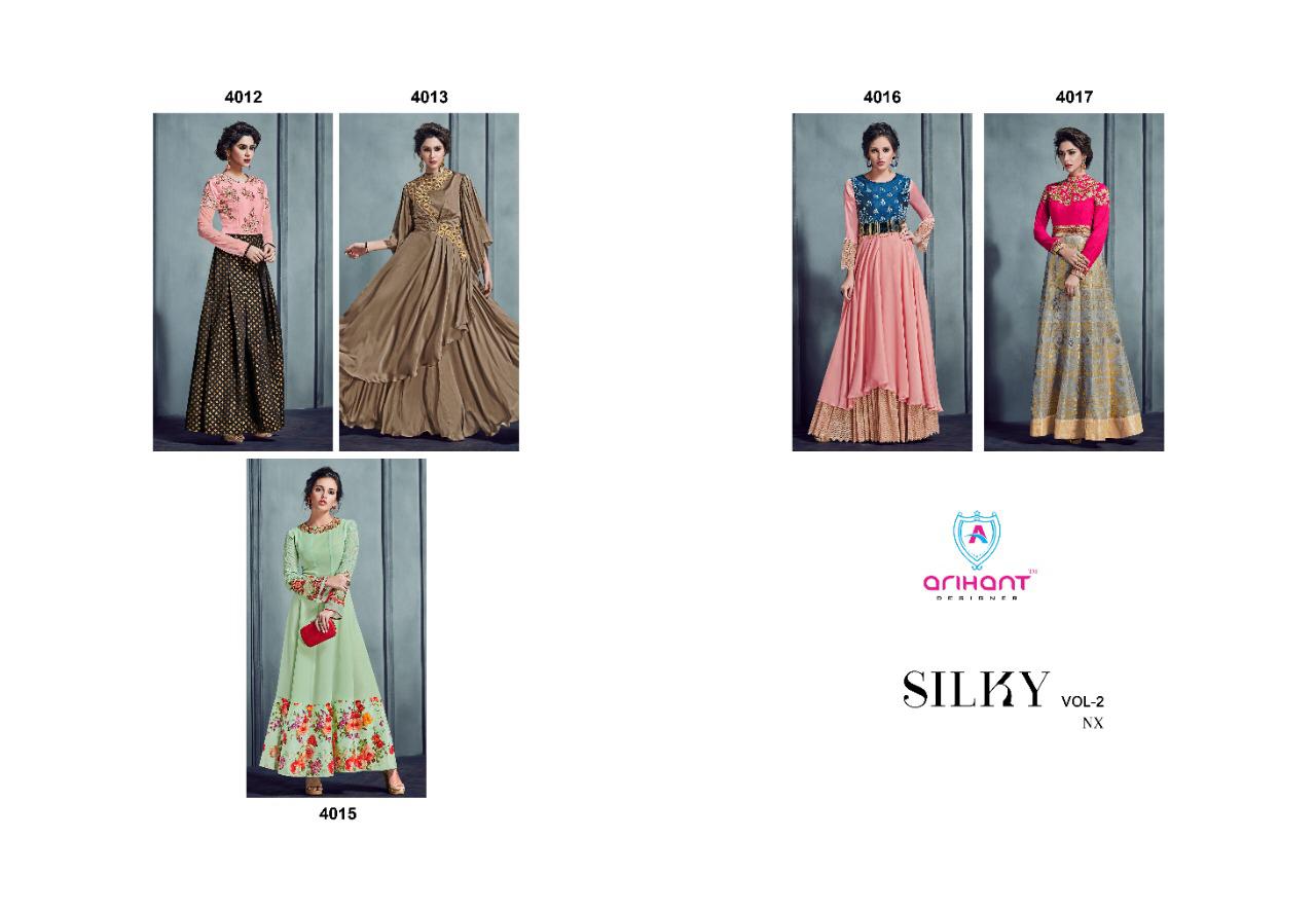 Arihant Designer Silky NX 4012-4017