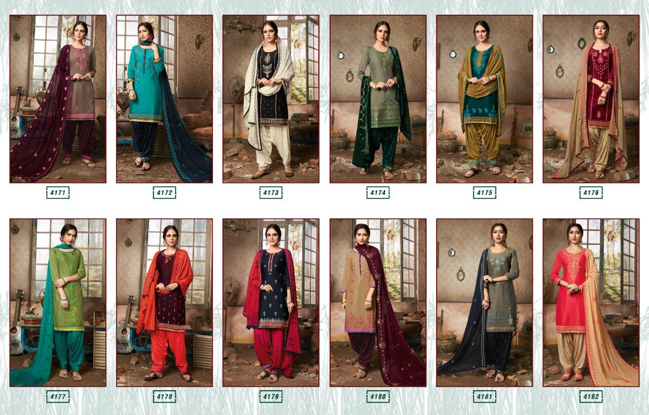 Kessi Fabrics Patiala House 4171-4182