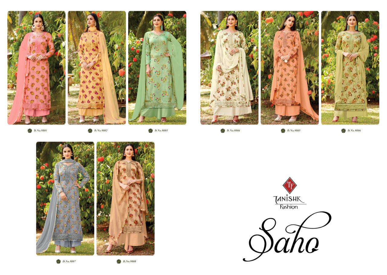 Tanishk Fashion Saho 9801-9808