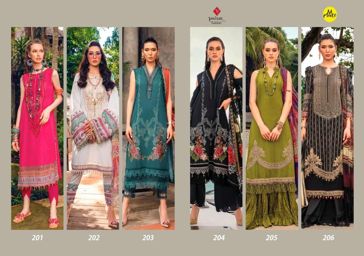 Tanishk Fashion M Print Maria B 201-206