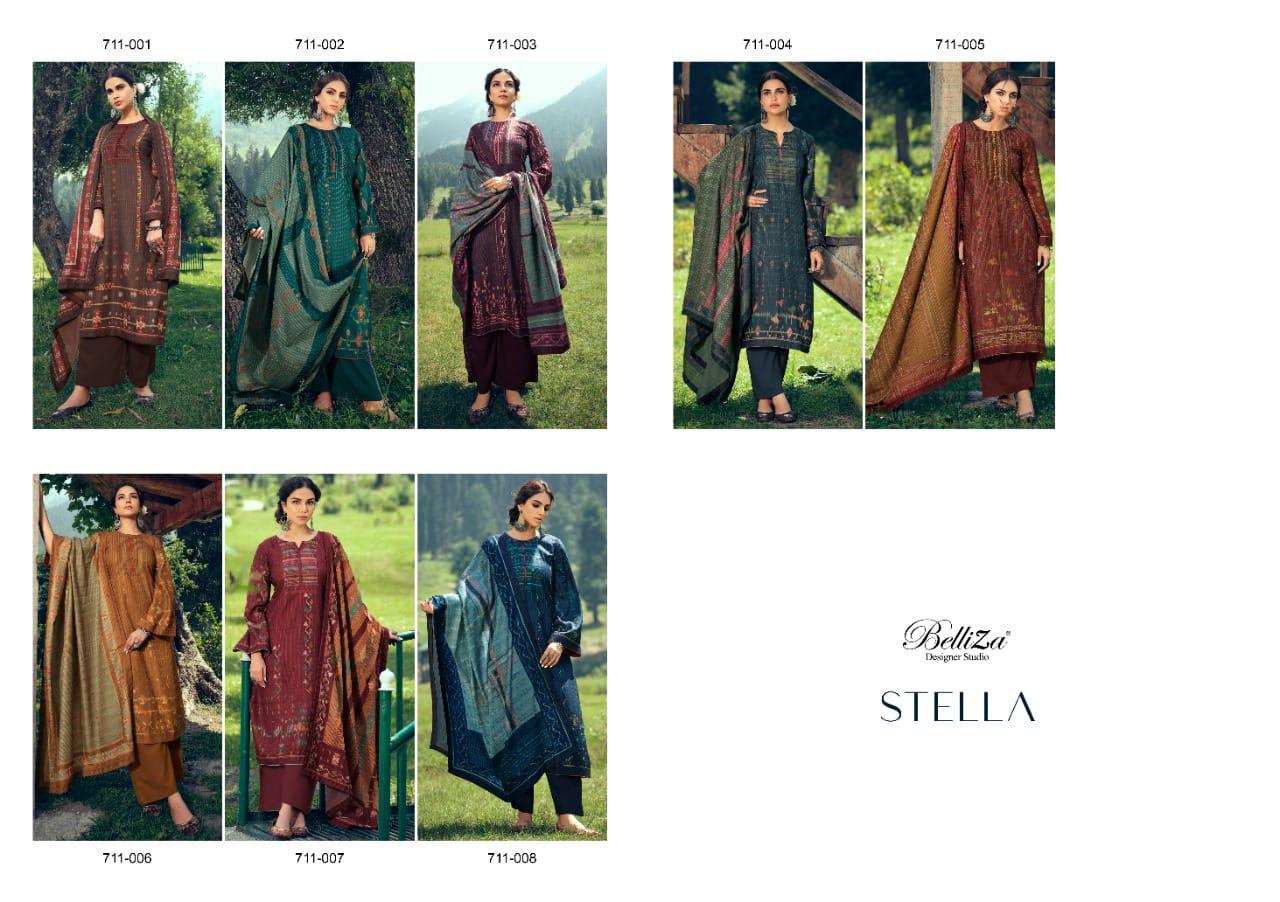Belliza Designer Stella 711-001 to 711-008