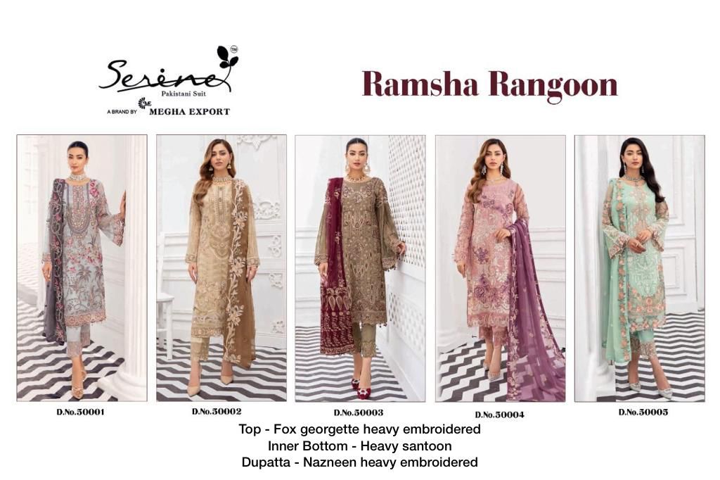 Serine Ramsha Rangoon 50001-5005