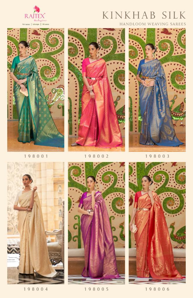 Rajtex Fabrics Kinkhab Silk 198001-198006