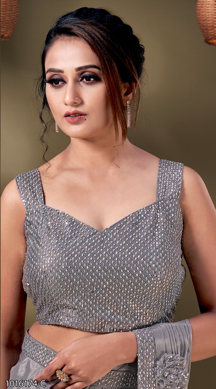 Aamoha Trendz Ready To Wear Designer Saree 1016174-C